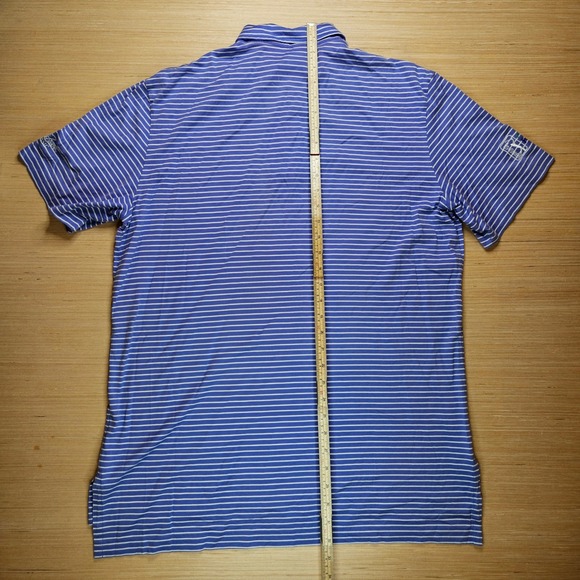 PGA Tour FedEx Cup Classic Polo Golf Ralph Lauren Mens Striped Shirt Size L - Picture 7 of 9